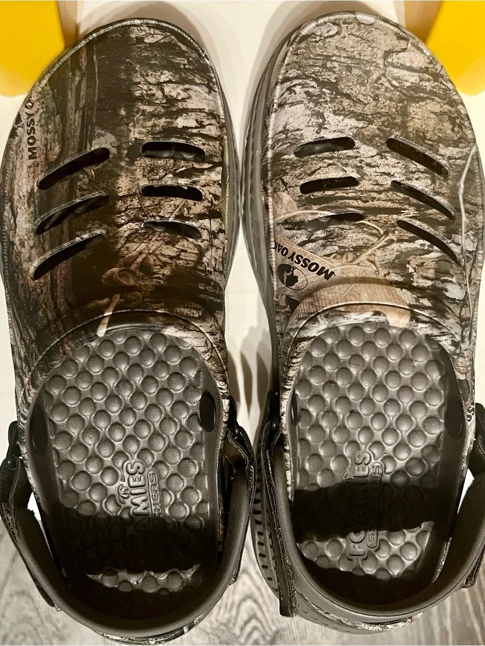 Skechers Kids Mossy Oak Camo Slip-On Clog Mens Size 9 EUC